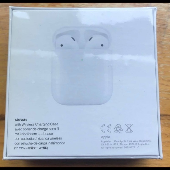 Original airpods second generation in sealed box